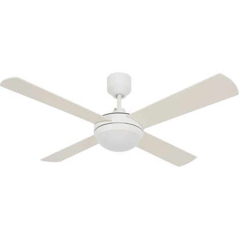 LED ceiling fan Futura Eco White with remote control