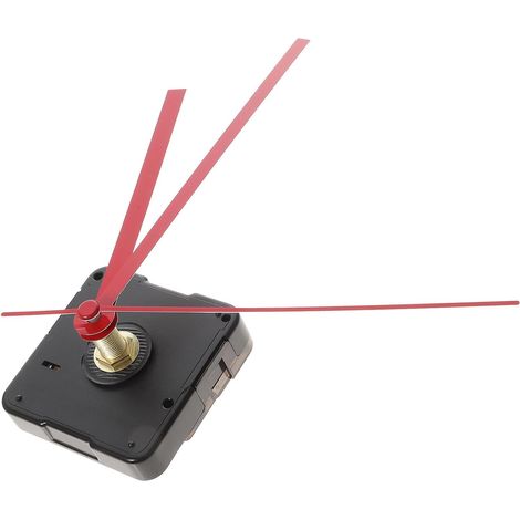 Kit Mécanisme Horloge Murale Rouges Silencieux Aiguilles DIY (1/5)