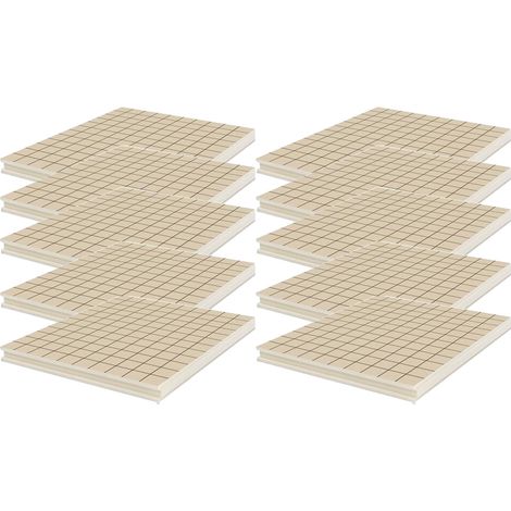 Dalle lisse polyuréthane R2,20, Ep.48 mm - Lot de 10 dalles (11,7 m²) (1/2)