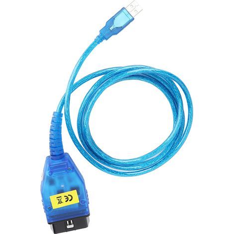 Câble de diagnostic d'interface USB OBD, câble K+D CAN, matériau de super qualité pour E60 E61 Od 03/2007 (1/5)