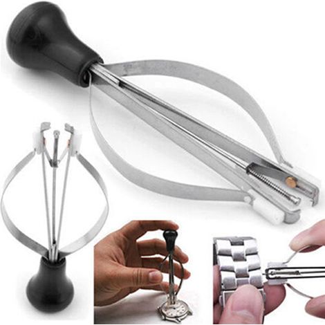Watch repair tools: Hand puller pliers, tools for disassembling and reassembling hands, watch repair tools, hand puller (silver)