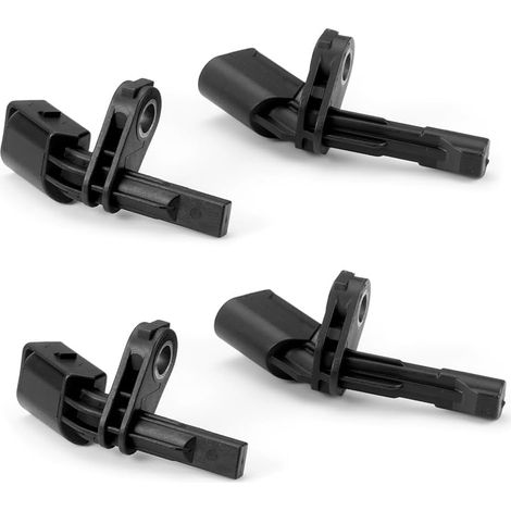 Lot de 4 capteurs de vitesse de roue ABS 1K0927807 pour Audi A3 VW Golf Jetta Passat Touran Tiguan 1K0927808 7H0927803 7H0927804, capteur de vitesse de roue avant arrière gauche et droite ABS