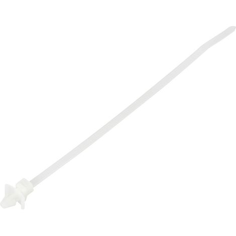 TRU COMPONENTS TC-13030676 TC-WM-115-3.6-N Kabelbinder 155 mm 3.6 mm Natur mit Flügelverschluss, che (1/2)