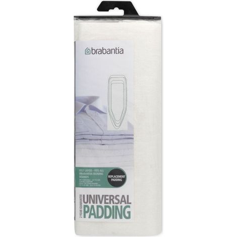 COPRIASSE MOLLETTONE UNIVERSALE CM.135X49 BIANCO (1/4)