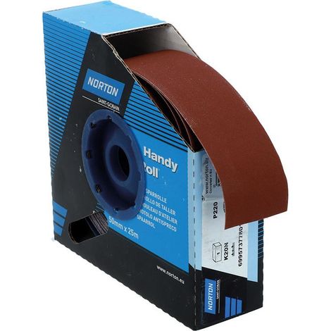 Rodillo abrasivo K20N 50mmx25m P220