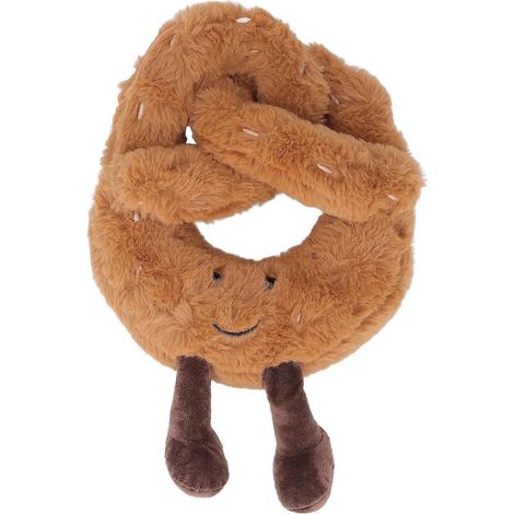 Niedliches Brezel-Plüschtier – Weiches Kissen für Kinder, perfektes Geschenk und Dekoration (1/5)