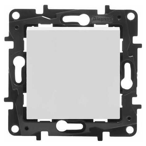 Interrupteur Legrand niloe step 10ax blanc montage vis ou griffes