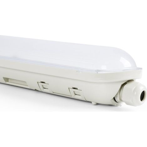 Pantalla Estanca LED Lineal Enlazable CCT - 60cm - 21W - IP65