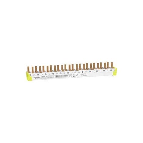 SCHNEIDER A9 X PH712 PETTINE, ATTACCO RADIALE, LEGGERO, CUTTABLE ACTI 9, 3P + N, 12 MODULI, 80 A