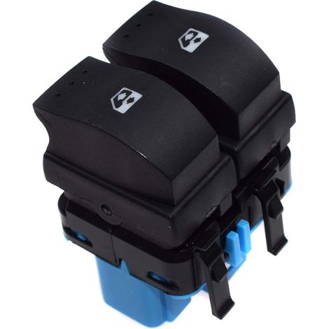 eGang Auto Neuer elektrischer Fensterheberschalter Fahrerseite für Renault Scenic II Megane II 8200107772 (1/3)