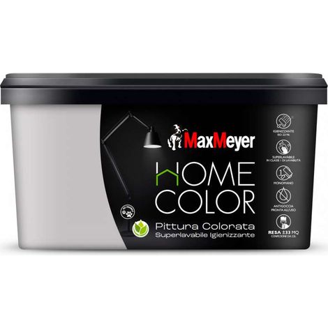 MaxMeyer Idropittura Igienizzante 2,5L Silver Finitura Opaca Interni (1/4)