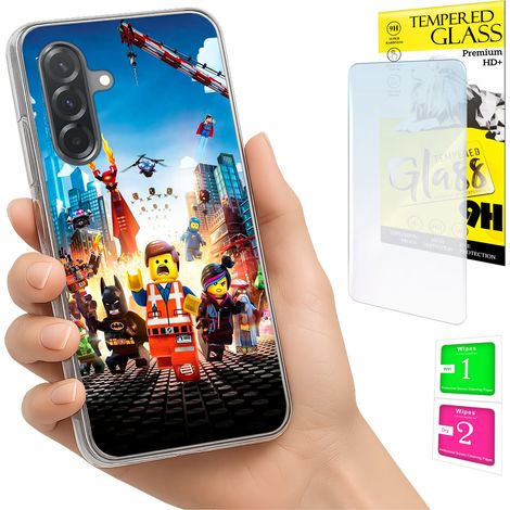 Custodia per Samsung Galaxy A36 / A56, cover fotografica, cover posteriore + vetro 9H (1/5)
