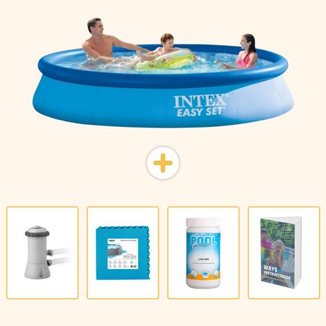 Intex Piscine Easy Set Ronde - 366x76 cm - 5-pièces  SCB114 (1/5)