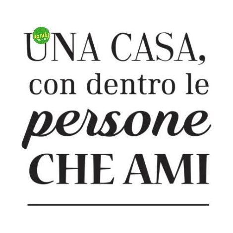 Sticker felicitÀ Crearreda adesivo murale frasi famose natura geometrie fantasie 31x31 cm