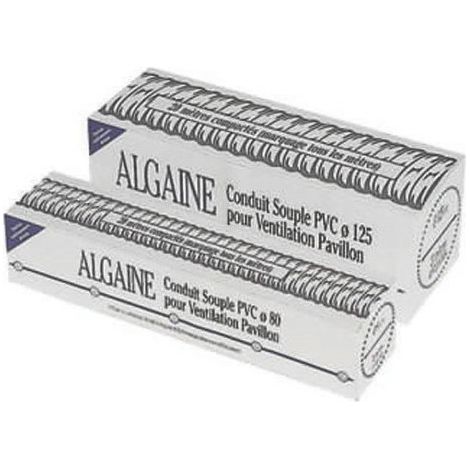Aldes – Gaine VMC souple PVC 10m D125mm – Optimisation réseau ventilation – SKU 11091603
