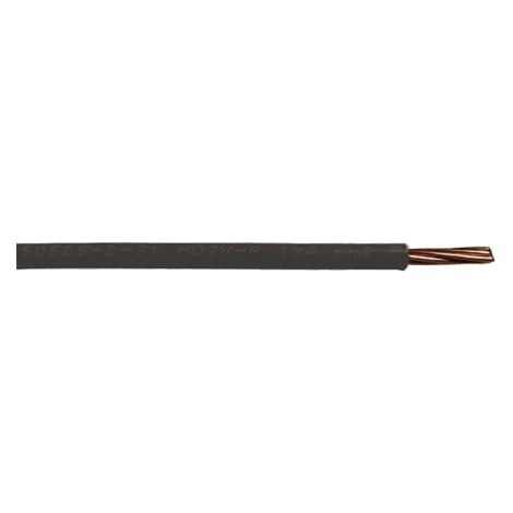 RS PRO Conduit, section: 6 mm², 750 V Gris H07V-R 6491X ( Prix pour Bobine de 100 Mètres )