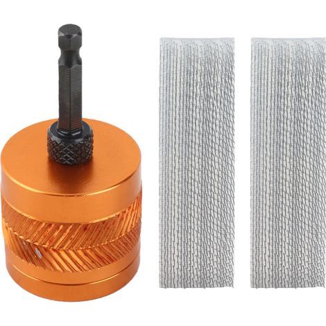 1/2 inch copper pipe cleaning kit - Drill brush, hexagonal chuck, with 2 replacement brushes (1/5)