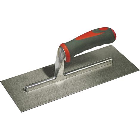 Faithfull Plasterer's Finishing Trowel Stainless Steel Soft Grip Handle 11 x 4.3/4in FAISGTP11SS