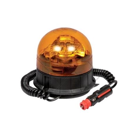 NEWGARDENSTORE venus Rundumleuchte 12V Magnetsockel für Ackerschlepper A28439