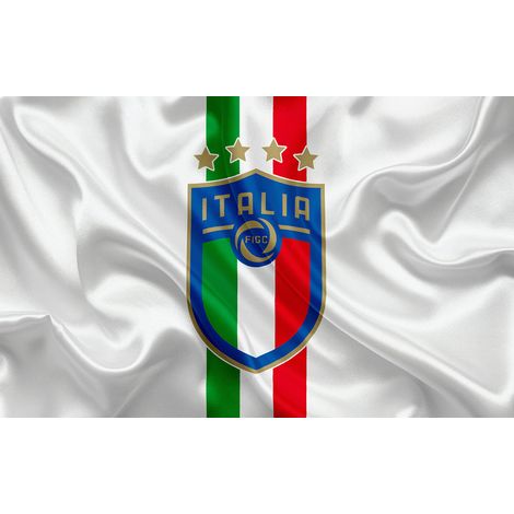 Papier peint panoramique Foot / Football - FIGC Italia - 130 cm x 81 cm (1/2)
