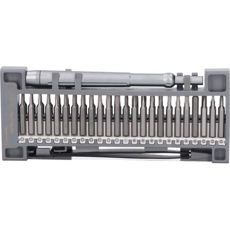 Kit outil reparation appareils electroniques S2 acier inoxydable 50 en 1 tournevis precision mini aimante set (1/5)