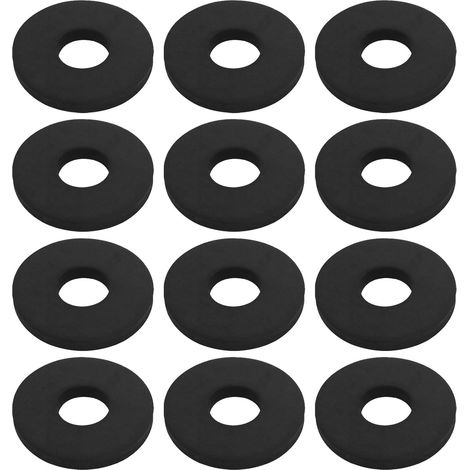100 Pièces Rondelles d'étanchéité en Caoutchouc EPDM pour Joints Toriques de Plomberie de Robinet 16mm OD X 6mm ID X 2.5mm d'épaisseur (1/5)