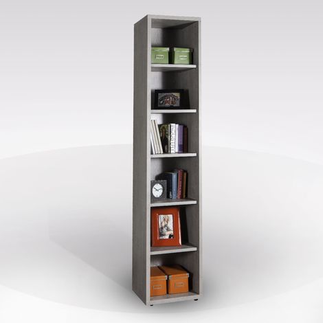 LIBRERIA MOD. DISEGNO 44X36 H. 217 CM CEMENTO (1/3)