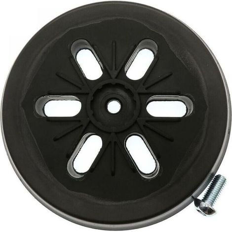 Kaelt - Plateau de ponçage 150 mm - Pour ponceuse excentrique Bosch Gex 150 Ac, Pex 15 Ae, Gex 150 Turbo - 150 mm avec vis (1/4)
