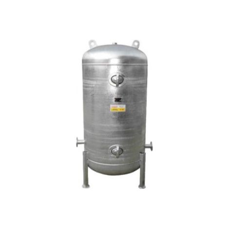 Réservoir surpresseur à eau galvanisé 2000L 10 bar avec accessoires (1/3)