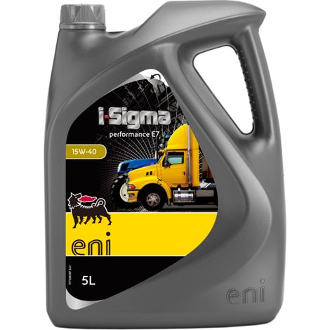 ENI 108087 - ACEITE MOTOR ENI I-SIGMA PERFORMANCE E7 15W40 , 5 LITROS