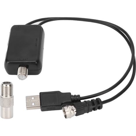 Amplificateur de signal TV 50 à 100 miles 20DB USB alimentation amplificateur numérique pour antenne TNT HDTV LAN‑1102 (1/5)