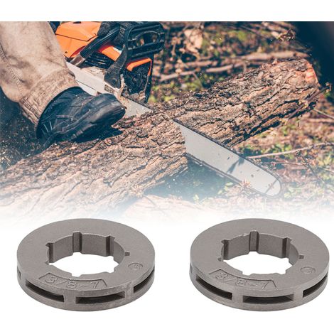 Je vends 2 jeux/unité pour tronçonneuses Husqvarna 55 262XP 455 460, pignons 3/8 7 dents. (1/5)