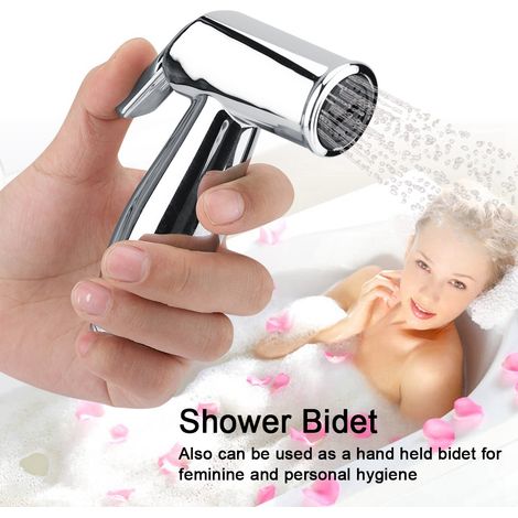 Séparateur d'eau pour douche, WC et bidet portable mural en ABS avec pulvérisateur pour couches (1/5)