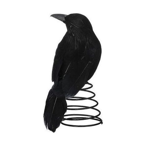 Corbeau d'Halloween, mini décorations effrayantes pour sapin d'Halloween, décorations miniatures pour sapin de Noël pour une fête (1/5)