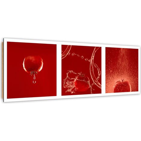 Quadro deco panel, La mania del pomodoro - 150x50 (1/5)