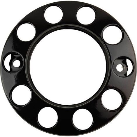 Enjoliveur de roue - 22,5" - Noir - 10 trous - Universel pour camions