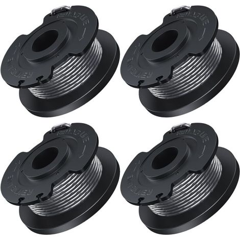 Fil Coupe Bordure Compatible avec Bosch Convient pour Coupe-Bordures sans Fil,Contient 4 Pièces F016800569 Bobine Coupe Bordure