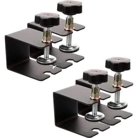4 Pinces C Outils Fixation Robustes – pour Travail Bois, Installation Panneaux, Bricolage (1/5)
