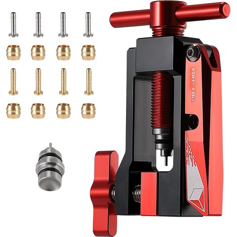 Outil Coupe Durite Hydraulique et Pince à Insert pour BH59/BH90, U-Shaped Coupe Cable Velo Précision avec Guide Aiguille, pour VTT et Vélo de Route – Maintenance Frein (1/5)