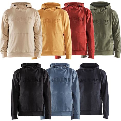 Sweat à capuche imprimé 3D BLAKLADER 3530 - Bleu foncé - L
