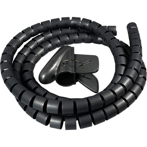 8mm Gaine Spirale Gaine Câble Flexible Fil Rangement Câble Spirale (1/5)