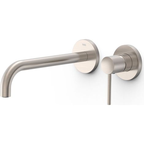 Façade mitigeur lavabo Acier - TRES 26230022AC (1/2)
