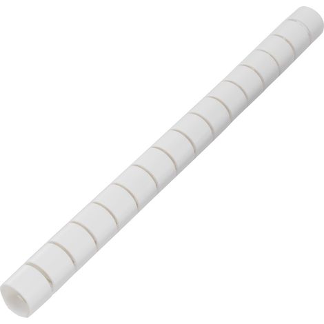 TRU COMPONENTS 1593190 TC-MX-KLT15WE203 Spiralschlauch 15 mm (max) Weiß 5 m (1/2)