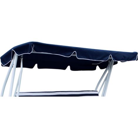 Dachplane für Hollywoodschauk MIAMI 228x120cm, dunkelblau