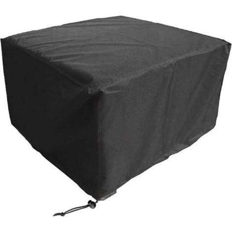Housse carrée imperméable pour meubles de jardin, 120 x 120 cm, résistante aux intempéries, à la poussière, au vent, pour table de patio (1/5)