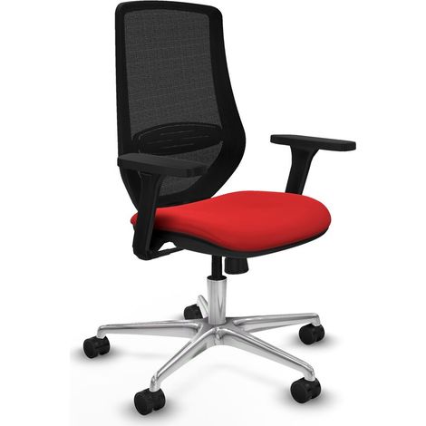 Sedia da Ufficio Piqueras y Crespo D086N0W Rosso (1/5)