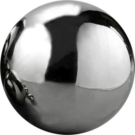 150/200/250/300MM Garden Decorative Sphere Stainless Steel Light Weight Mirror Decorative Squash Balls with Optional Sizes and Colors Perfect for Garden, Home, Wall Decoration