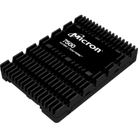 SSD Micron 7500 PRO 1,92 To U.3 (15 mm) NVMe Gen4 MTFDKCC1T9TGP-1BK1DABYYR (DWPD 1) TCG (1/5)
