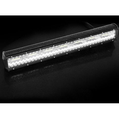 38 cm 300 W Arbeitslichtleiste, drei Reihen mit 100 LED-Leuchten, verkabelt für Autos, LKWs, Offroad-Nebelscheinwerfer, Nachrüst-Inspektionsleuchten FLITI (1/4)