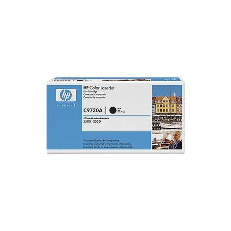 HP 645A Black Original LaserJet Toner Cartridge Cartuccia Toner 1 pz (1/5)